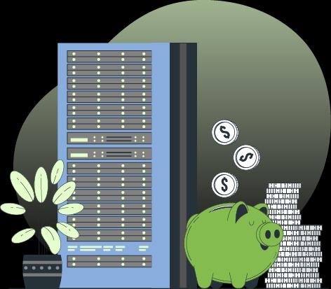 Eco VPS Server Hosting Banner
