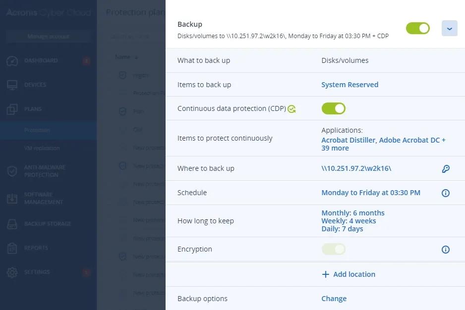 Acronis Cyber Protect